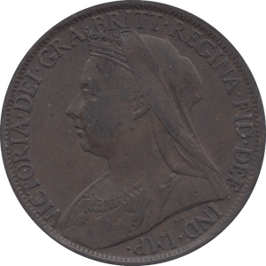 1898 PENNY ( GVF ) 2 - Penny - Cambridgeshire Coins