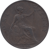 1898 PENNY ( GVF ) 2 - Penny - Cambridgeshire Coins