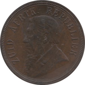 1898 PENNY SOUTH AFRICA - WORLD COINS - Cambridgeshire Coins