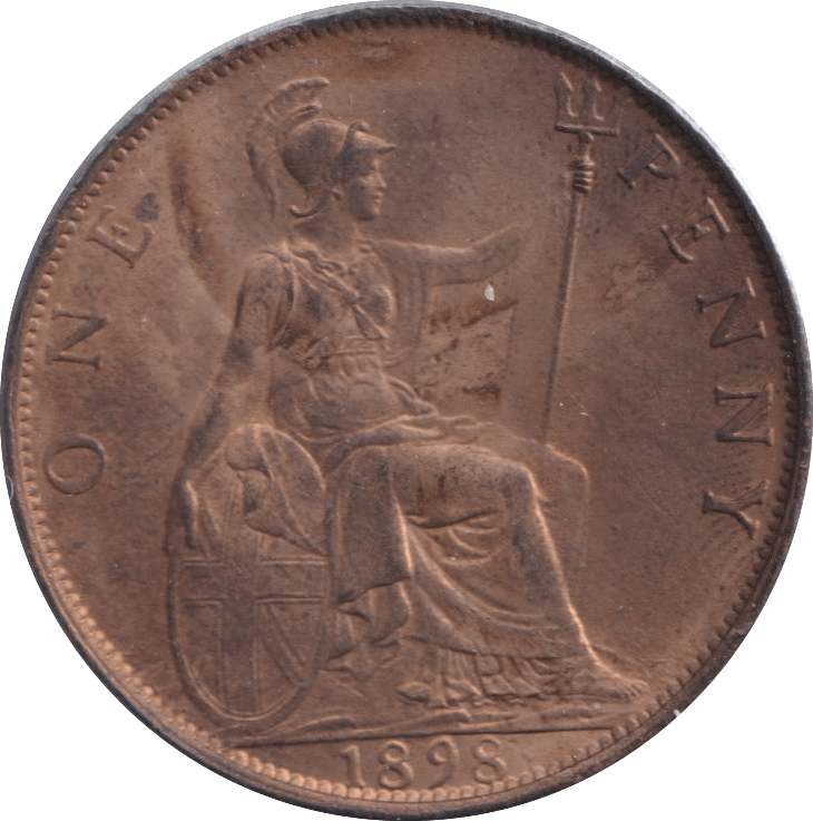 1898 PENNY ( UNC ) - Penny - Cambridgeshire Coins