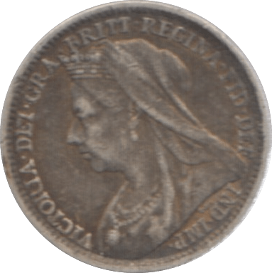 1898 THREEPENCE ( FINE ) 4 - Threepence - Cambridgeshire Coins