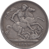 1899 CROWN ( FINE ) LXII - Crown - Cambridgeshire Coins