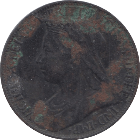 1899 FARTHING ( FAIR ) - Farthing - Cambridgeshire Coins