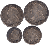 1899 MAUNDY SET VICTORIA - Maundy Set - Cambridgeshire Coins