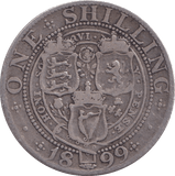 1899 SHILLING ( FINE ) - Shilling - Cambridgeshire Coins