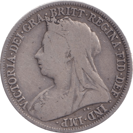 1899 SHILLING ( FINE ) - Shilling - Cambridgeshire Coins