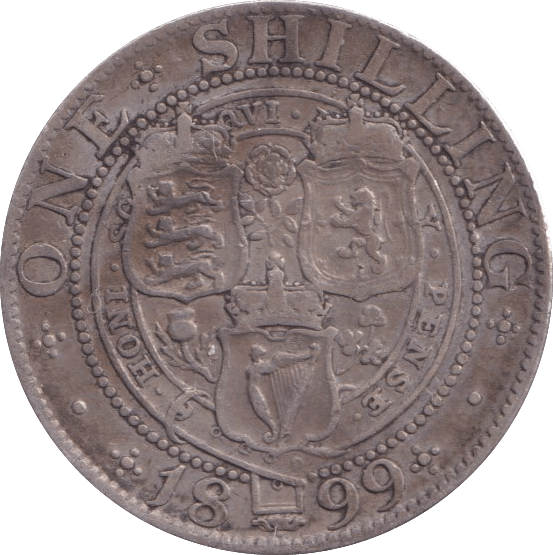 1899 SHILLING ( GF ) - Shilling - Cambridgeshire Coins