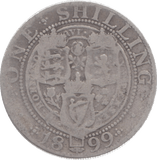 1899 SHILLING ( NF ) 13 - Shilling - Cambridgeshire Coins