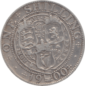 1900 SHILLING ( FINE ) 3 - Shilling - Cambridgeshire Coins