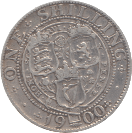 1900 SHILLING ( FINE ) 3 - Shilling - Cambridgeshire Coins