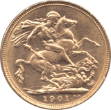 1901 GOLD SOVEREIGN ( EF ) - Sovereign - Cambridgeshire Coins