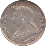 1901 MAUNDY TWOPENCE ( EF ) REF 22 - Maundy Coins - Cambridgeshire Coins