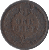 1902 1 CENT USA - WORLD COINS - Cambridgeshire Coins