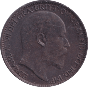 1902 FARTHING ( UNC ) - Farthing - Cambridgeshire Coins