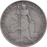 1902 FLORIN ( GF ) - FLORIN - Cambridgeshire Coins