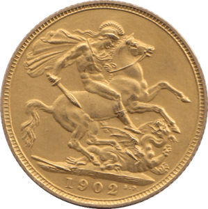 1902 GOLD SOVEREIGN ( PROOF ) MATT - Sovereign - Cambridgeshire Coins