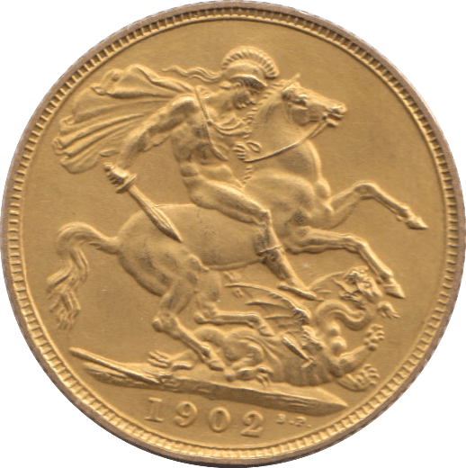 1902 GOLD SOVEREIGN ( PROOF ) MATT - Sovereign - Cambridgeshire Coins