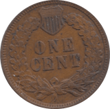 1902 ONE CENT USA - WORLD COINS - Cambridgeshire Coins