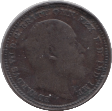 1902 ONE THIRD FARTHING ( GVF ) 12 - One Third Farthing - Cambridgeshire Coins