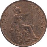 1902 PENNY LOW TIDE 1 ( UNC ) 75 - Penny - Cambridgeshire Coins