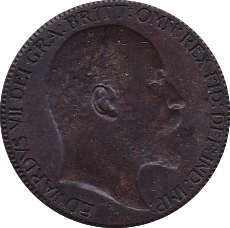 1903 FARTHING ( EF ) B - Farthing - Cambridgeshire Coins