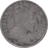 1903 SILVER 10 CENTS CEYLON - SILVER WORLD COINS - Cambridgeshire Coins