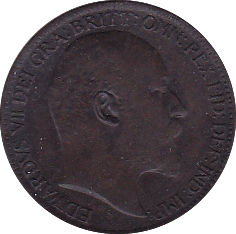 1904 FARTHING ( AUNC ) - Farthing - Cambridgeshire Coins