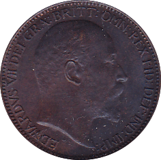 1904 FARTHING ( UNC ) - Farthing - Cambridgeshire Coins