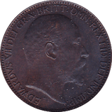 1904 FARTHING ( UNC ) - Farthing - Cambridgeshire Coins