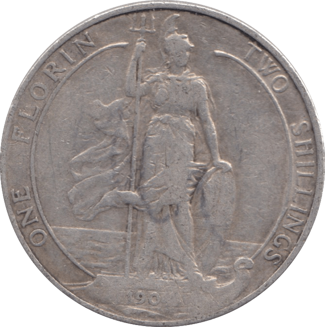 1904 FLORIN ( F ) 2 - Florin - Cambridgeshire Coins