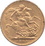 1904 GOLD SOVEREIGN ( EF ) - Sovereign - Cambridgeshire Coins