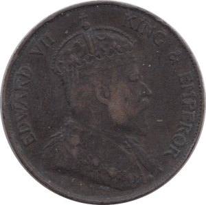 1904 ONE CENT HONG KONG - WORLD COIN - Cambridgeshire Coins