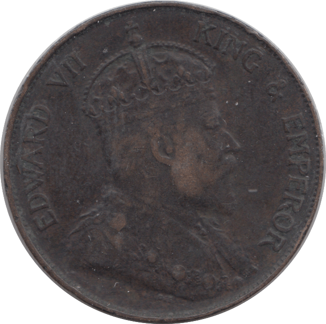 1904 ONE CENT HONG KONG - WORLD COIN - Cambridgeshire Coins