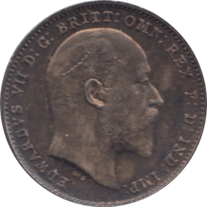 1905 MAUNDY THREEPENCE ( UNC ) - Maundy Coins - Cambridgeshire Coins