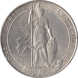 1906 FLORIN ( AUNC ) - FLORIN - Cambridgeshire Coins
