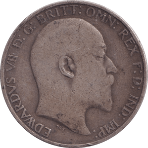 1907 FLORIN ( FINE ) - FLORIN - Cambridgeshire Coins