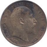 1907 MAUNDY THREEPENCE ( UNC ) 4 - Maundy Coins - Cambridgeshire Coins