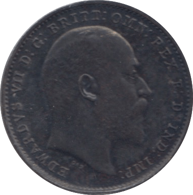 1909 MAUNDY THREEPENCE ( UNC ) - Maundy Coins - Cambridgeshire Coins