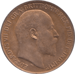 1909 PENNY ( AUNC ) - Penny - Cambridgeshire Coins