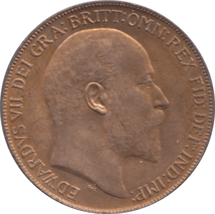1909 PENNY ( AUNC ) - Penny - Cambridgeshire Coins