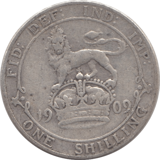 1909 SHILLING ( FINE ) - Shilling - Cambridgeshire Coins