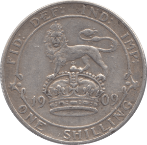 1909 SHILLING ( VF ) - Shilling - Cambridgeshire Coins