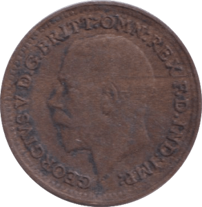 1913 ONE THIRD FARTHING ( VF ) - One Third Farthing - Cambridgeshire Coins