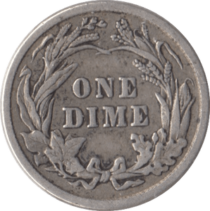 1913 SILVER ONE DIME USA - SILVER WORLD COINS - Cambridgeshire Coins