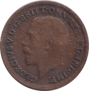 1913 THIRD FARTHING ( GVF ) - One Third Farthing - Cambridgeshire Coins