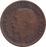 1913 THIRD FARTHING ( GVF ) - One Third Farthing - Cambridgeshire Coins