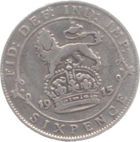 1915 SIXPENCE ( FINE ) - Sixpence - Cambridgeshire Coins