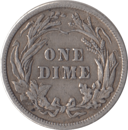 1916 SILVER ONE DIME USA - SILVER WORLD COINS - Cambridgeshire Coins