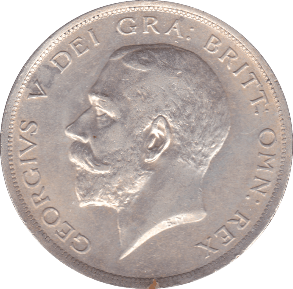 1917 HALFCROWN ( AUNC ) E - Halfcrown - Cambridgeshire Coins