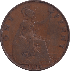 1918 PENNY ( GF ) - Penny - Cambridgeshire Coins
